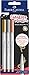 Produktbild Faber-Castell 161108 - Goldfaber Creative Marker Set, 3 Filzstifte Metallic Farben, wasserfeste Stifte 1,5 mm Strichstärke