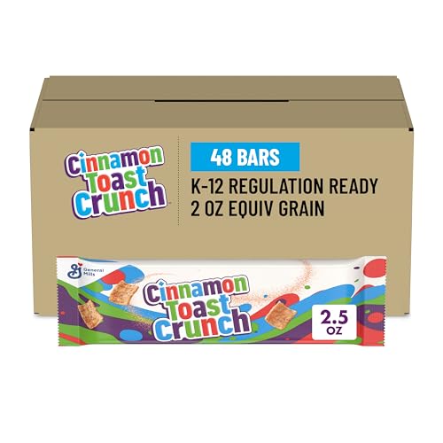 Cinnamon Toast Crunch Cereal Bars 48 Count