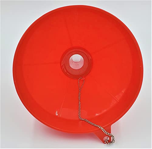 8" Plastic Cooking Oil Funnel With Attached Screen Reusable Mesh Filter Strainer #TOP2