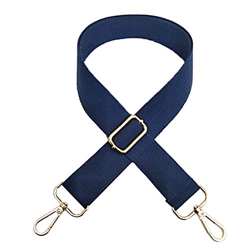MoreChioce Anse de Sac Bandouliere,Réglable 125 cm Sangle Sac à Main DIY Sac Remplacement Femmes Bracelet pour Sac D'épaule,Bleu