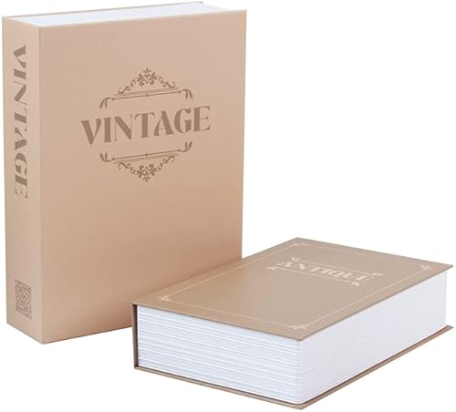 Miniatura 3 de Limitless - Caja de seguridad de metal con cerradura de combinación de 3 dígitos, paquete de 2 (antiguovintage)