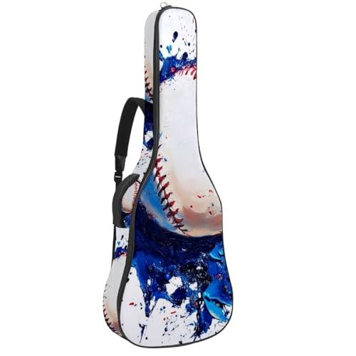 Sac à dos guitare acoustique 109 cm étui souple pour cours et trajets