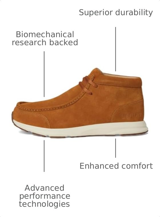 Image of ARIAT Men's Spitfire Lace-Up Casual Boots - Brown