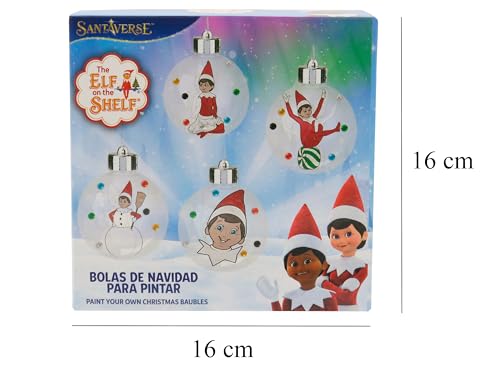 Miniatura 6 de CyP Brands-Elfos, Set de papelería, Pack regalo, Actividades Creativas, Navidad, Multicolor, Producto oficial