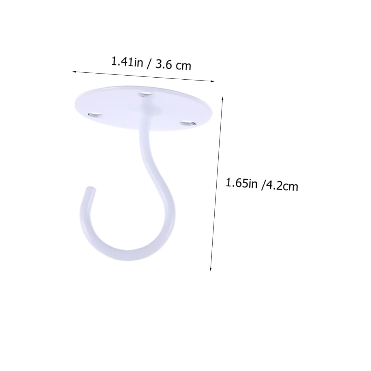 TOPBATHY 8pezzi Ganci Da Parete Metallo Per Piante Da Ganci Per Appendere Resistenti e Impermeabili Per Casa Bar e Hotel