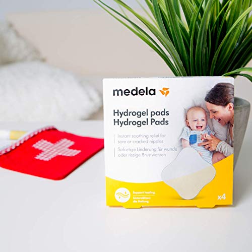 MEDELA Almofadas De Hidrogel Pacote Com 4 Unidades Medela Incolor