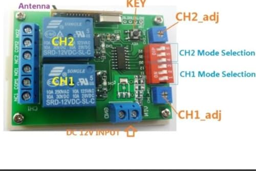 Module de retard réglable sans fil RF pour motorisation et éclairage LED - 3
