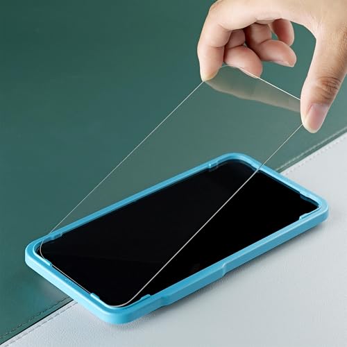 Image of Ibywind for iPhone Air 5G Screen Protector,2 Pack,9H Hardness Tempered Glass and Camera Lens Protector,with Alignment Frame,Full Coverage,Bubble Free,Fingerprint Unlock,Scratch Resistant