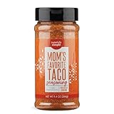 Tastefully Simple Mom's Favorite Taco Seasoning Mix for Fajitas, Enchiladas, Dips, and More, Clean, Keto, and Paleo, No MSG, 5 Ounce