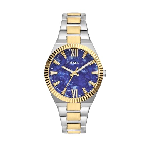 Image of Fossil Women Scarlette Multi-Colour Quartz Stainless Steel Analogue Watch Es5332