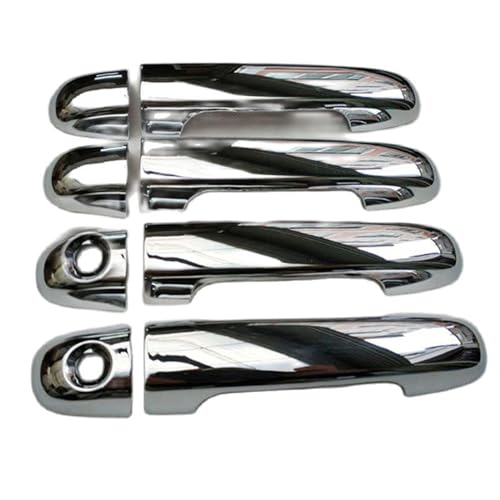 Poignée de porte extérieure compatible Hyundai i30 (2007-2012) cache chromé taille 2