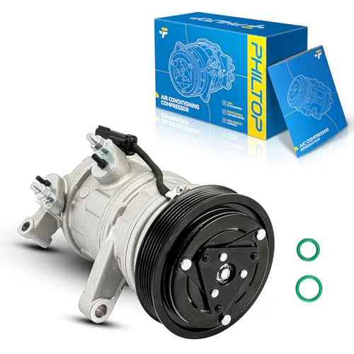 Image of PHILTOP 68184 AC Compressor for Jeep Liberty 2007-2008, Liberty 2006 3.7L, Nitro 2007-2008 3.7L, CO 10900C Air Conditioning Compressor