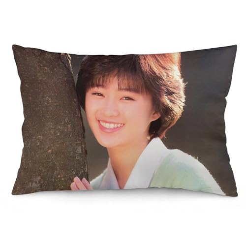 酒井法子 3 枕カバー ロング枕カバー 両面印刷 柔らかく生地 横寝用抱き枕 向き寝 室内装飾 16 "x24 "