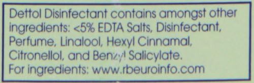 Dettol Disinfectant Liquid 500 ml - Lavender and Orange Oil, Pack of 12