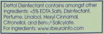 Dettol Disinfectant Liquid 500 ml - Lavender and Orange Oil, Pack of 12