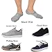 JORMATT 6 Pairs Mens & Women No Show Socks Non-Slip, Athletic Sneaker Cotton Invisible Low Cut Socks for Mens Shoe Size 10-13