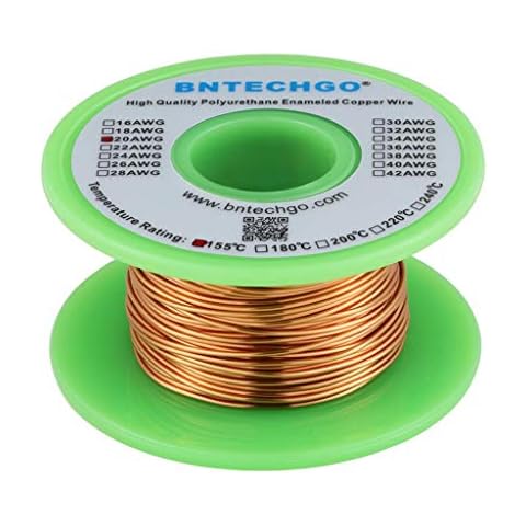 BNTECHGO 20 AWG Enameled Copper Wire Cover