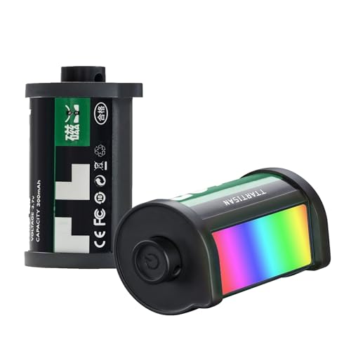 TTArtisan ���~�jRGB���C�g rgb�F�ω� CRI95+ �}�O�l�e�B�b�N�}�E���g0-180�x���� �[�d���~�jLED�J�������C�g �⏕�Ɩ� �X�g���b�v���t��