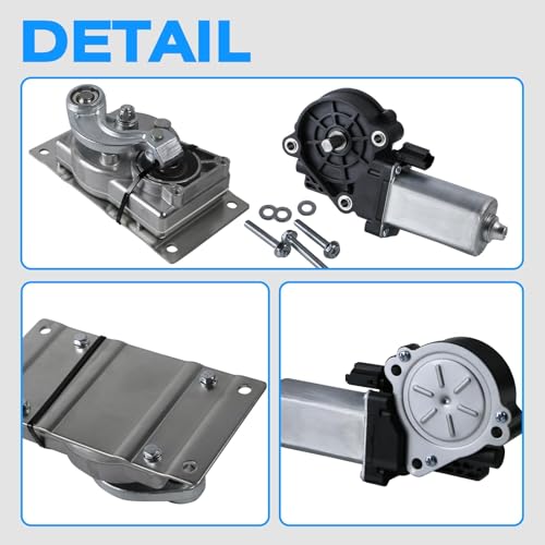Image of 379160 676061 RV Gear Box Linkage A with Step Motor Compatible with Lippert Kwikee Electric Steps Replace# 1101425,1101428 676061 379147 366043 2141001 369506