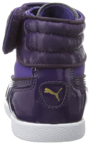 PUMA First Round Shimmy Shoe (Little Kid/Big Kid),Blackberry,6.5 M US Big Kid3