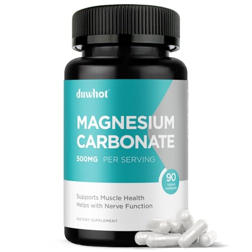 duwhot Magnesium Carbonate 500mg 90 Capsules