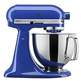 KitchenAid KSM150PSTB Artisan Series Stand Mixer with Pouring Shield, 5 quart, Twilight Blue