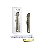 Olight i3T EOS Cu Limited Copper Version 180 Lumen LED Flashlight, Tail Switch with momentary on, Dual-Output with AAA Battery & LegionArms Sticker