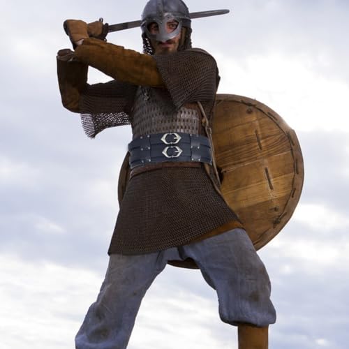 Sangle réglable pour costume viking réglant le problème de taille au GN - 5