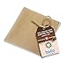 Organic Hemp Square Coffee Filter Reusable and Great for Making Smooth Natural Tasting Pour Over Coffee Eco-Friendly Bacteria Resistant Material Suit with Bolio Chemex Coffee Gator Carafe (1, Chemex)