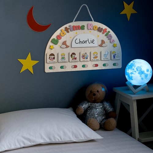 Visual Bedtime Routine Schedule Board for Toddlers - Image 6