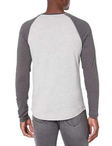 Image of Amazon Essentials Men's Long-Sleeve Henley Shirt