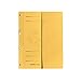 Produktbild Herlitz 10837326 Ösenhefter A4, kaufmännische Heftung, 1/2 Vorderdeckel, Karton, 50 Stück, gelb