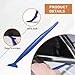 11Pcs Car Window Tint Application Tools Kit,Window Tint Kit, Tinting Tools,Auto Vinyl Wrap Installation Kit with Squeegees, Knife Blades, Spray Bottle for Car Film
