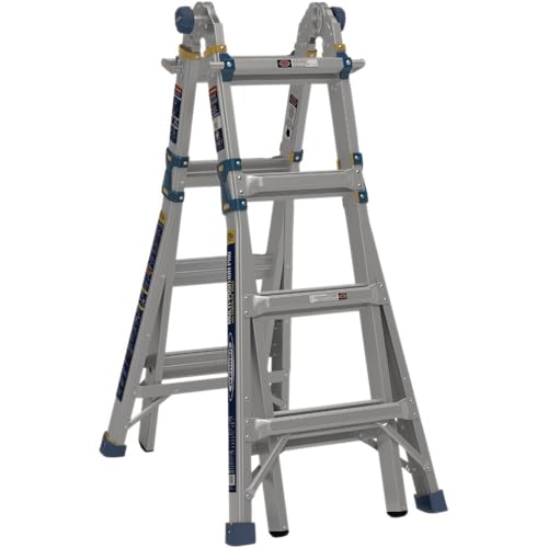 18ft Multi-Position Ladder, 375lb Capacity, 17ft Type IAA, Werner MT-18IAA