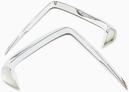 MadLoN Cubierta de luz antiniebla para Nissan Rogue x-Trail 2021 2022, decoración de marco de luz antiniebla delantera y trasera, cubierta de luz