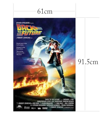 EDEN（エデン）バックトゥザフューチャー 特大 ポスター [61×91.5cm][ライセンス商品][米国製][並行輸入品][E1071]
