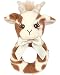 Bearington Baby Lil' Patches Plush Stuffed Animal Giraffe Soft Ring Rattle 5.5"