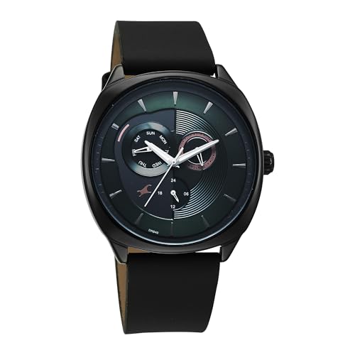 Image of Fastrack TIK Tok 5.0 Quartz AnalogGreen Shaped Dial Men's Watch - 3330NL01