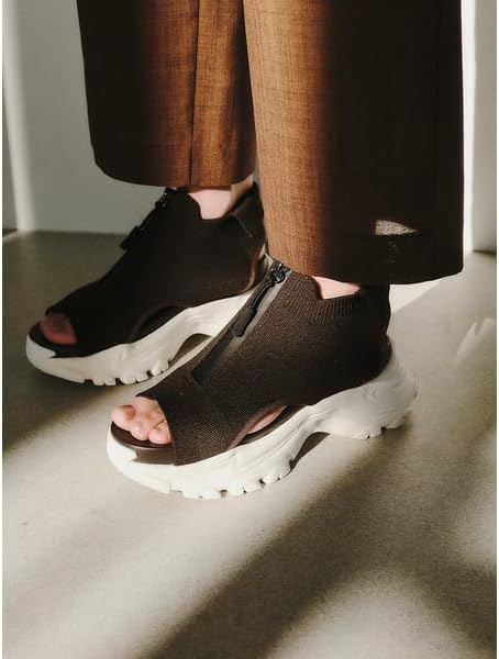 emmi eco ニットサンダル 23.5 Amazon | [エミ] eco ニットサンダル 13WGS252501 レディース BLK 22.5