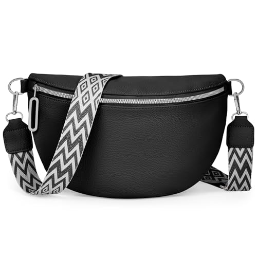 GSenhui Bauchtasche Damen Groß Gürteltasche Crossbody Bag Elegant...