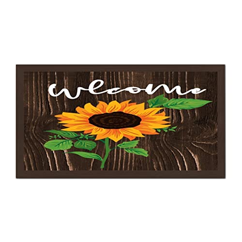 Décoration murale tournesol pour illuminer l'entrée de votre maison familiale