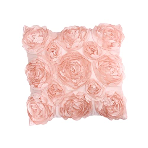 Funda de almohada de rosas Homoyoyo para cojín de sofá y sala de estar 2