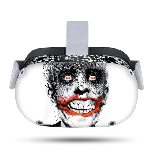 Autocollant Vinyle The Joker Meta Quest 2 Couverture Intégrale Haute Résolution