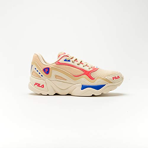 Tênis Interceptor, Fila, Feminino, Bege/Royal/Coral, 35