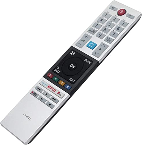 Replacement Remote Control for Toshiba Smart TV Remote Control and Smart 4K Ultra HDR TV, LCD LED TV Remote Control with Netflix and Video Buttons, CT8541 Remote Control