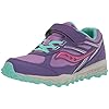 Saucony Unisex-Child Cohesion Tr14 Alternative Closure Trail Running Shoe