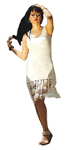 Robe d'été coton bio blanc anti irritation pour peaux sensibles