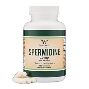 Spermidine Supplement (10mg of 99% Spermidine 3HCL – Third Party Tested) 120 Capsules – Over 100x More Potent Than Wheat…