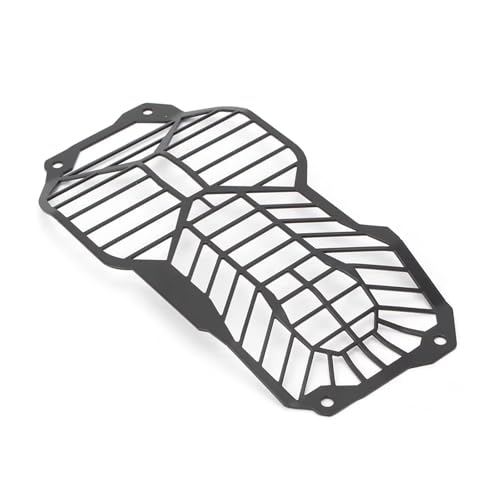 Grille protection phare BMW R1200GS protégeant contre l'impact de gravillons en voyage tout-terrain