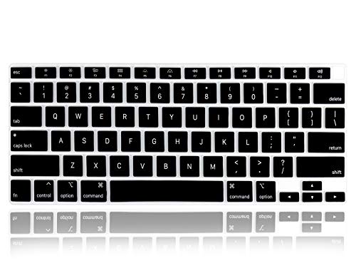 Funda de teclado para MacBook Air, el accesorio de silicona ideal para trabajar en cafeterías